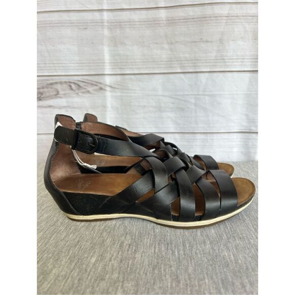 Dansko black Vivian gladiator sandal size 37 - Picture 3 of 5
